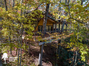 The Hylo - XL Treehouse on 7 Trees & Bridge