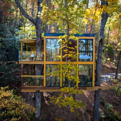 360° Glass Treehouse in the Canopy - The Cūbus